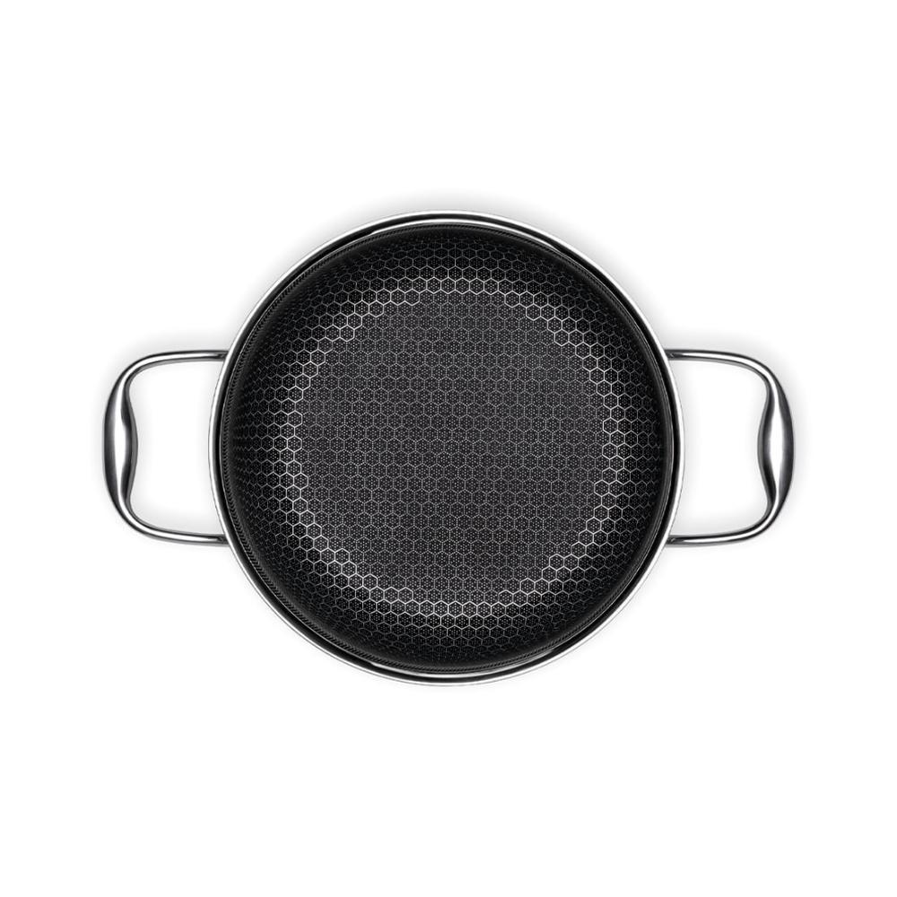 Caçarola em aço Inox 24cm 4,8L Oxford Hive - 3