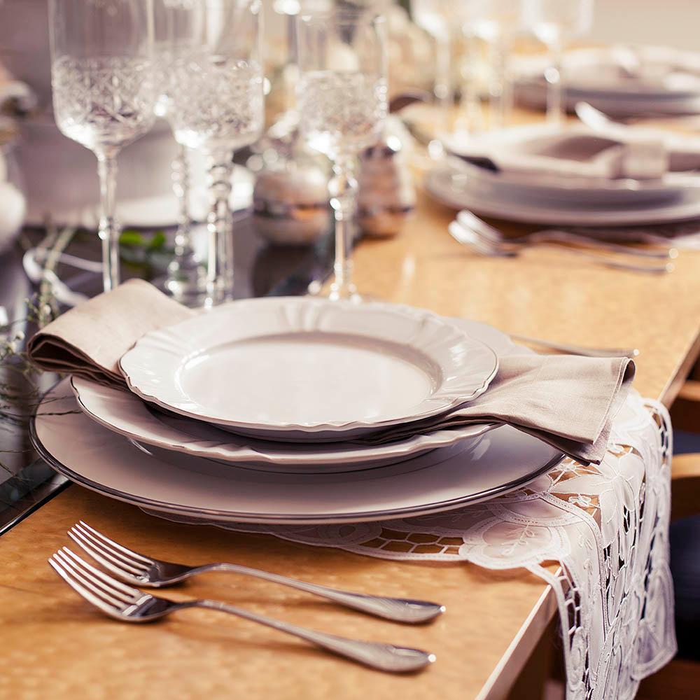 Aparelho de Jantar Chá E Café 42 Pçs Oxford Soleil Katherine CÓD ANTIGO OU FORA DE LINHA - 2