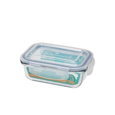 Pote Hermético De Vidro Retangular 370 ML - Oxford