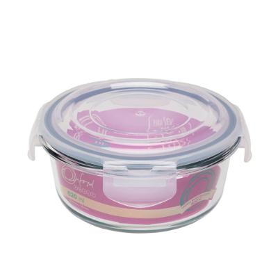 Pote Hermético De Vidro Redondo 620 ML - Oxford