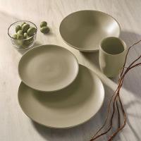 Jogo de 6 Xícaras Grandes 200ml Com pires Unni Oliva - 4