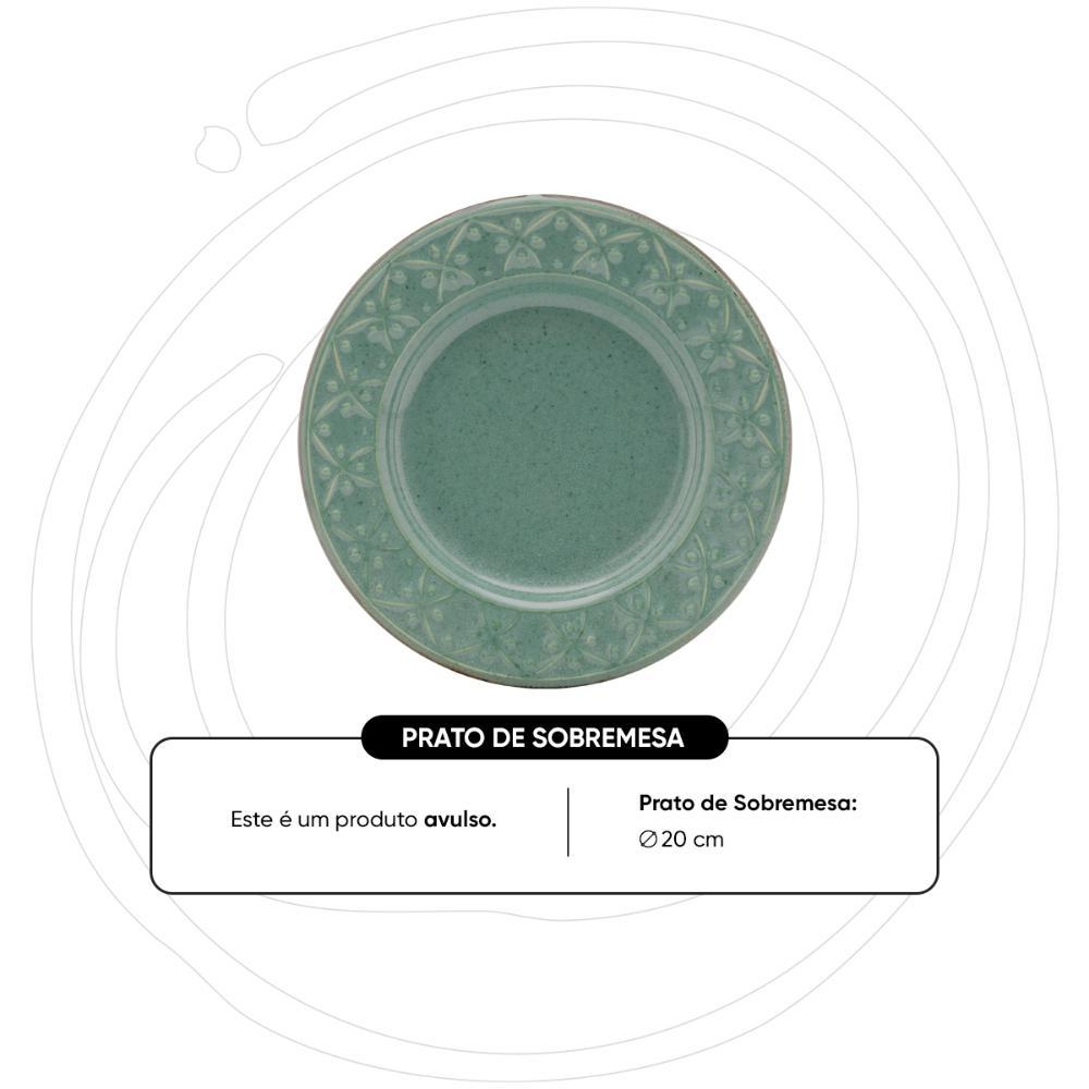 Prato Sobremesa 20 Cm Oxford Oxford Mendi Malaquita - 3