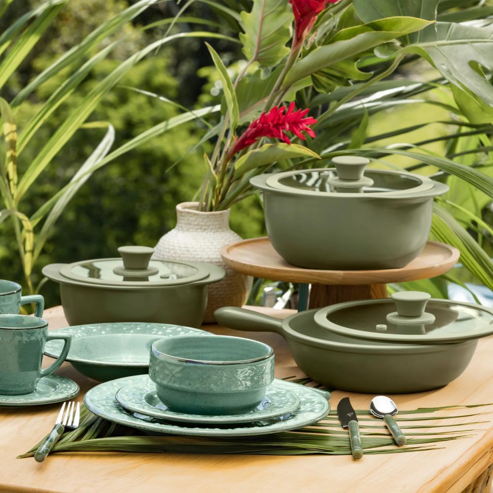 Prato Sobremesa 20 Cm Oxford Oxford Mendi Malaquita - 4