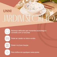 Prato Raso 26 Cm Oxford Unni Jardim Secreto - 2