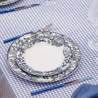 Prato Raso 28 Cm Oxford Flamingo Toile De Jouy - 4