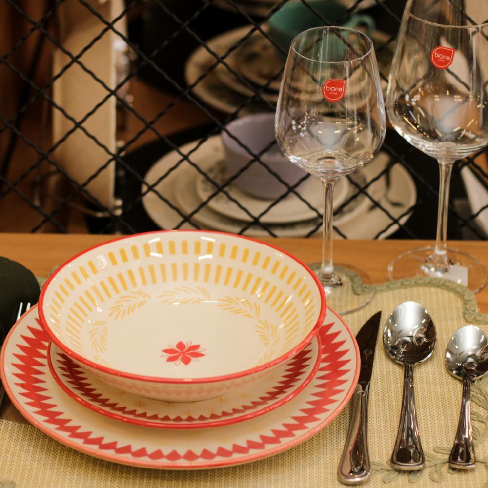 Prato Raso 26 cm Oxford Encanto Natalino - 2