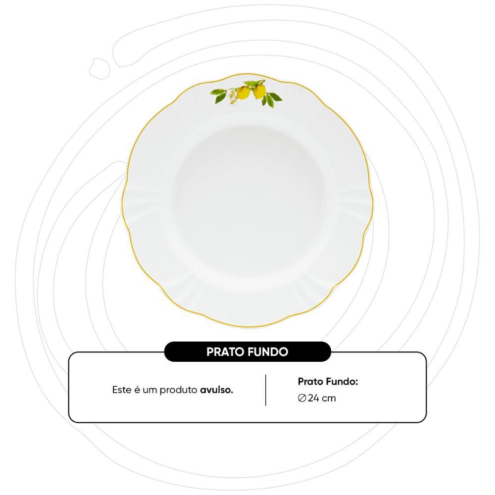Prato Fundo 24 Cm Oxford Soleil Limoni - 2