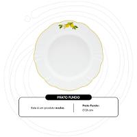 Prato Fundo 24 Cm Oxford Soleil Limoni - 2