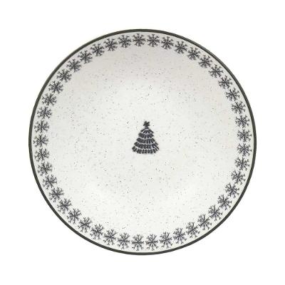 Prato Fundo 20,5 cm Oxford Vilarejo de Natal