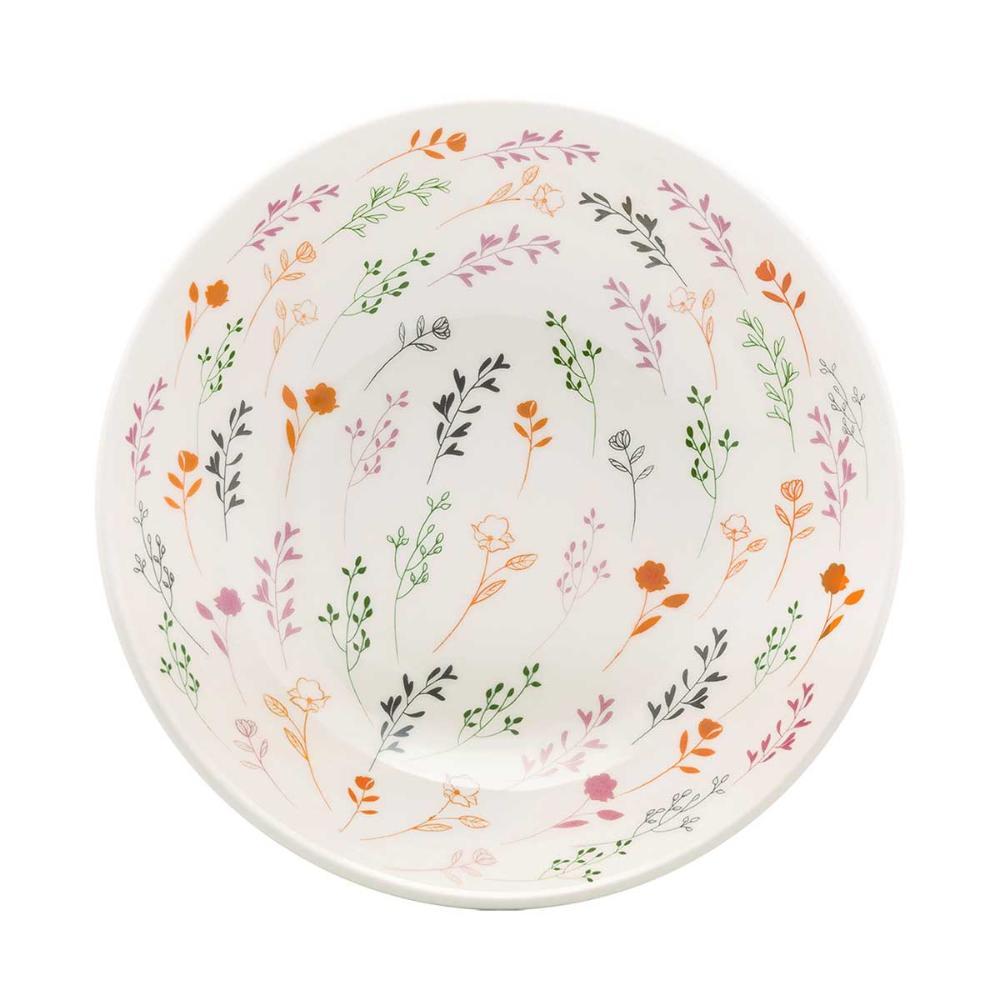 Prato Fundo 20,5 Cm Oxford Unni Jardim Secreto - 1