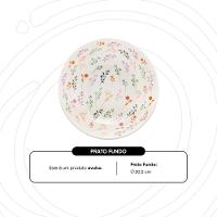 Prato Fundo 20,5 Cm Oxford Unni Jardim Secreto - 3