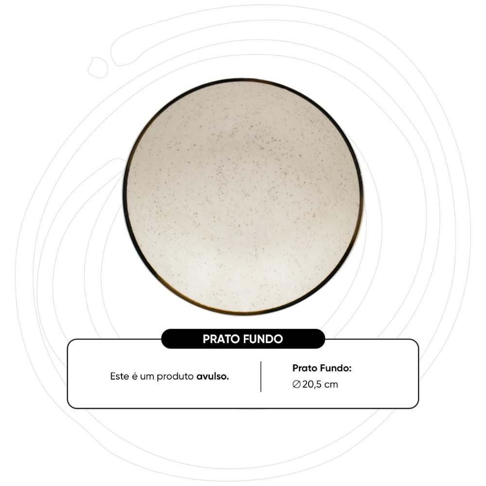 Prato Fundo 20,5 Cm Oxford Unni Brisa - 2