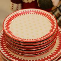 Prato de Sobremesa 20 cm Oxford Encanto Natalino - 2