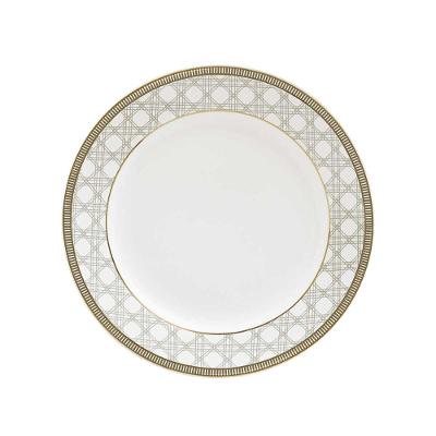 Jogo De 6 Pratos Sobremesa 22Cm Flamingo Palhinha Brasileira