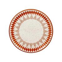 Jogo de 6 Pratos Sobremesa 20 cm Oxford Malabarismo Natalino - 1