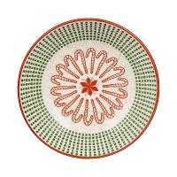 Jogo de 6 Pratos Fundos 20,5 cm Oxford Malabarismo Natalino - 1