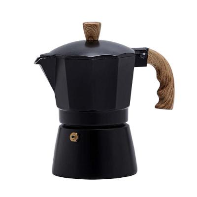 Cafeteira Italiana Moka de Alumínio 150 ml Black - Oxford