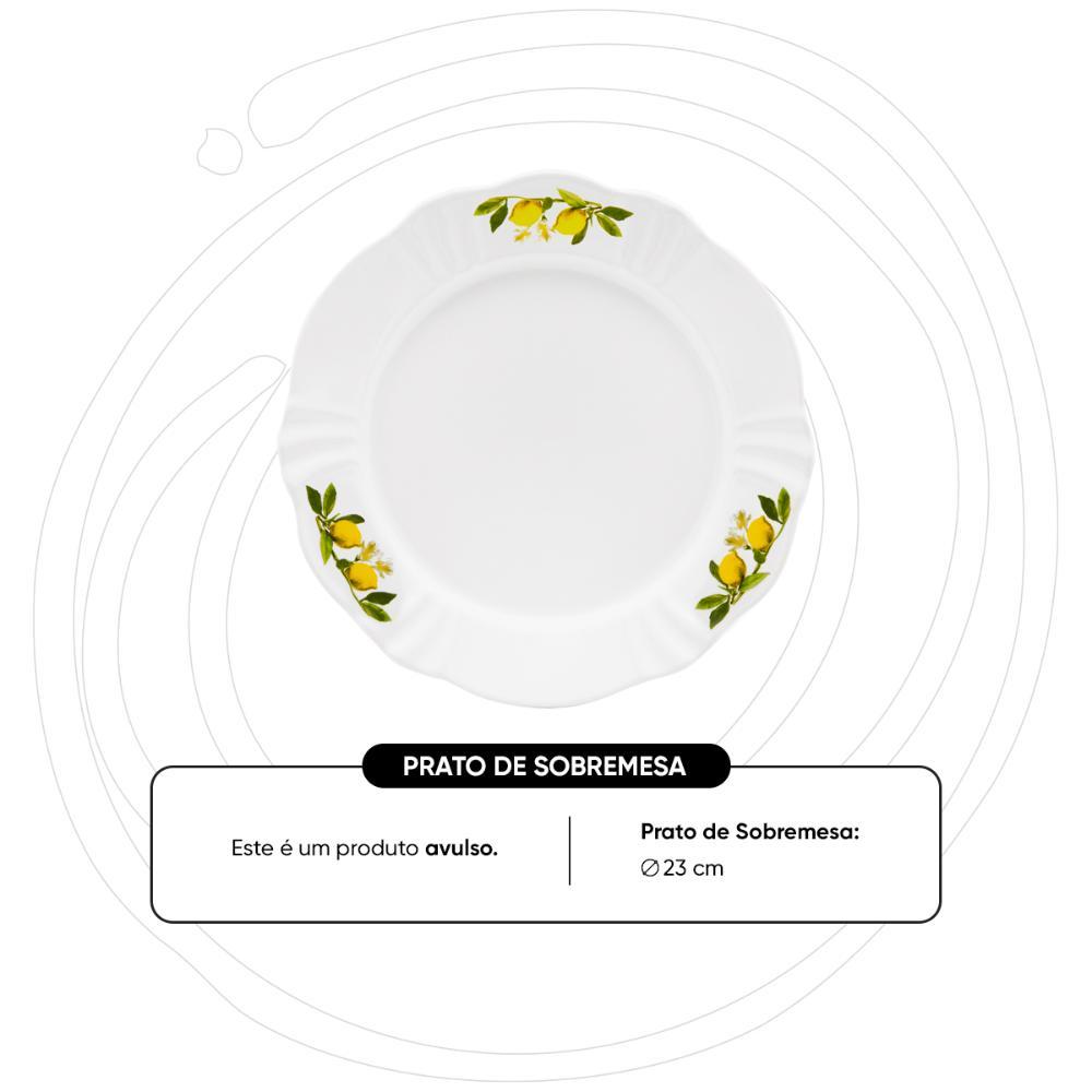 Prato Sobremesa 23 Cm Oxford Soleil Limoni - 2