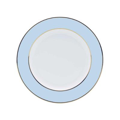 Prato Sobremesa 22 Cm Oxford Flamingo Classic Azul