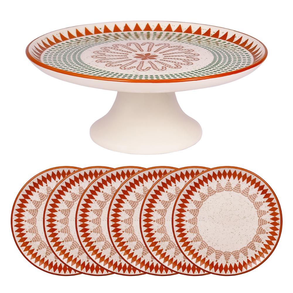 Conjunto de Bolo Natal Malabarismo Natalino - 1