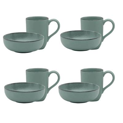 Jogo Lanche De 8 Peças Oxford Flat Pacífico