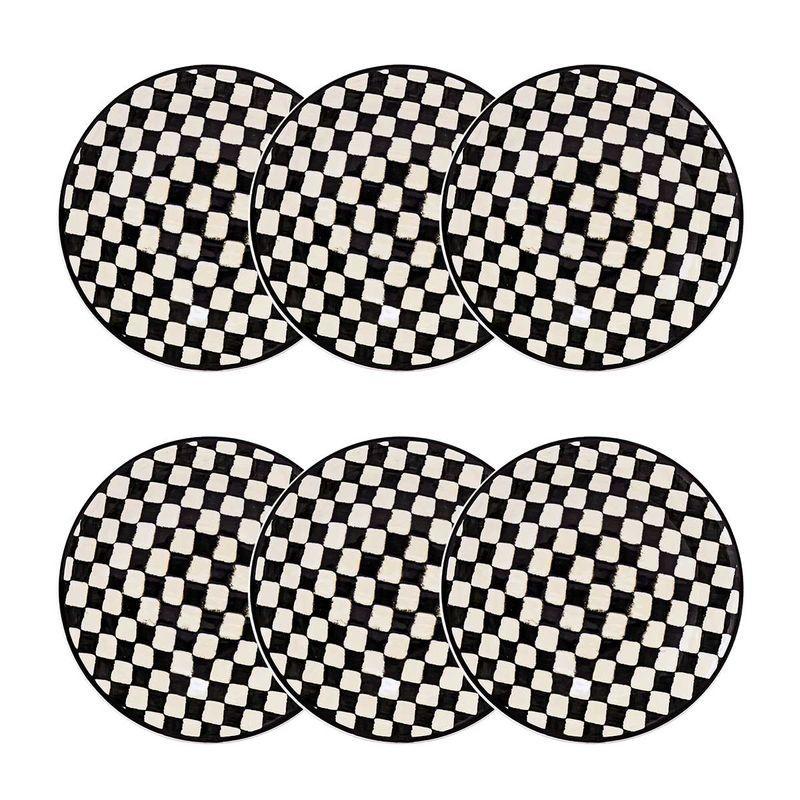 Jogo de 6 Pratos Fundos 20,5 cm Oxford Unni Damas - 2