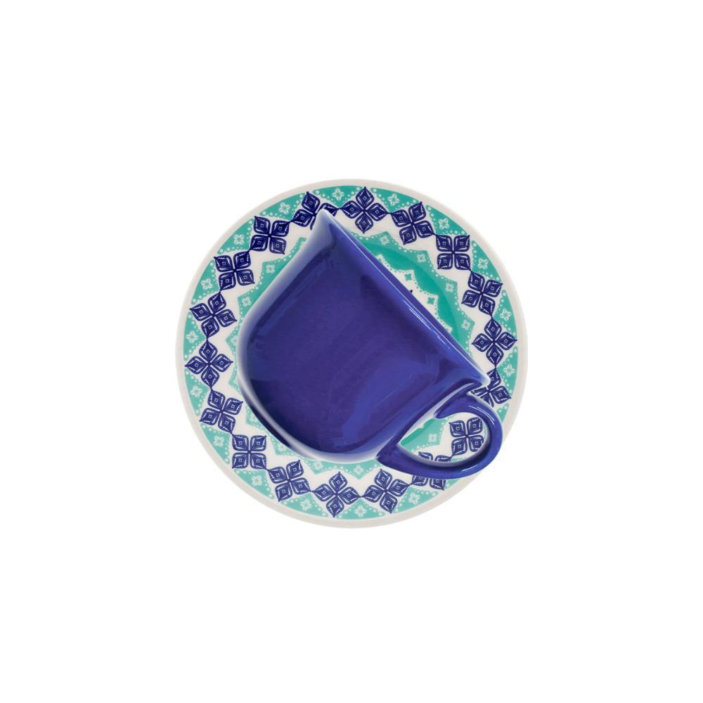 Jogo De 4 Xícaras Grandes 200Ml Com Pires Donna Lola - 2