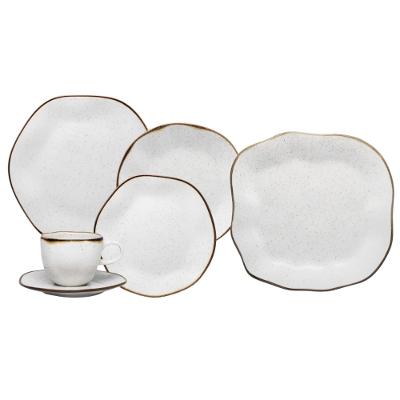 Aparelho de Jantar 20 Peças Ryo Maresia + Travessa 28cm