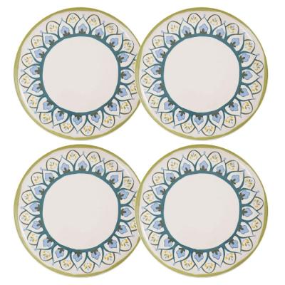 Jogo de 4 Pratos Rasos 26 Cm Oxford Flat Nisa