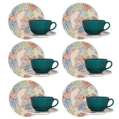 Jogo Lanche/Chá 18 Peças Oxford Unni Caminho Da Selva