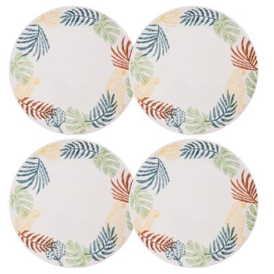 Jogo de 4 Pratos Rasos 26 Cm Oxford Unni Caminho Da Selva