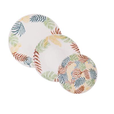 Aparelho De Jantar 18 Peças Oxford Unni Caminho Da Selva 