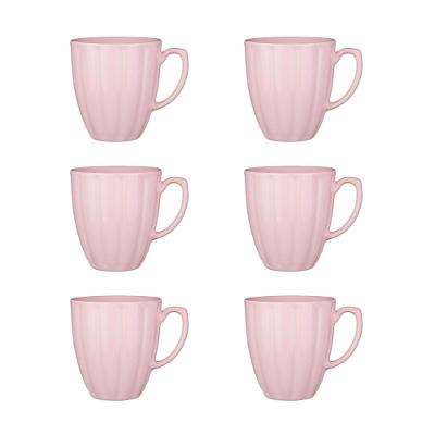 Jogo de 6 Canecas 360 Ml Oxford Flora Dália