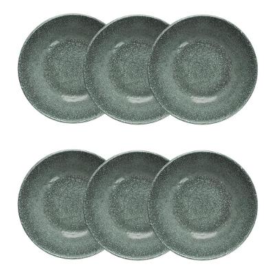 Jogo de 6 Pratos Fundos 20,5 Cm Oxford Unni Lira