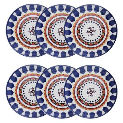 Jogo de 6 Pratos Fundos 20,5 Cm Oxford Flat Sevilha