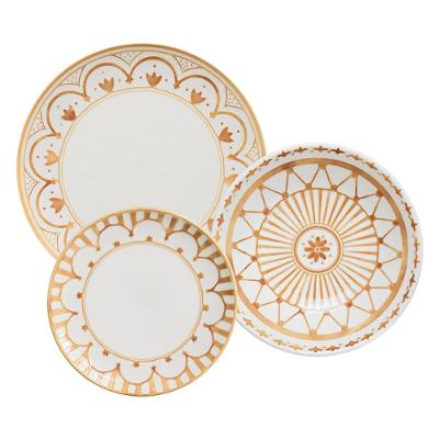 Aparelho de Jantar 18 Peças Oxford Unni Nuray