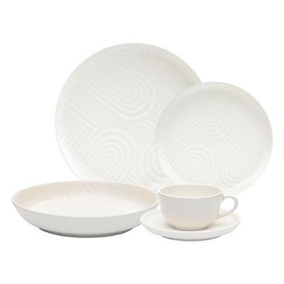 Aparelho de Jantar e Chá 30 Peças Oxford Flat Zen