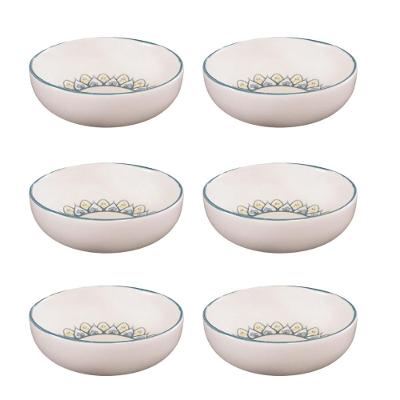 Jogo De 6 Tigelas 600ml Oxford Flat Nisa