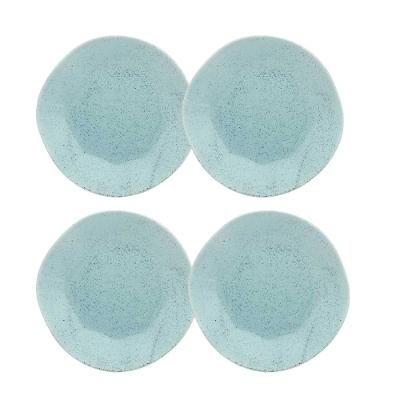 Jogo de 4 Pratos Fundos 22,5 Cm Oxford Ryo Blue Bay