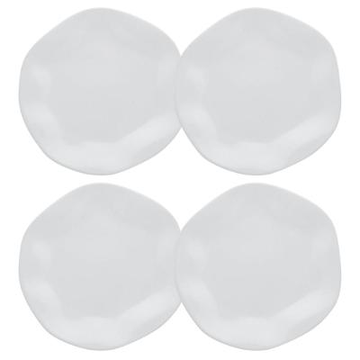 Jogo de 4 Pratos Rasos 27,5 Cm Oxford Ryo White