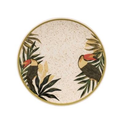 Prato Sobremesa 20 cm Oxford Unni Tropicano