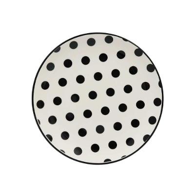 Prato Sobremesa 20 Cm Oxford Stripes And Dots
