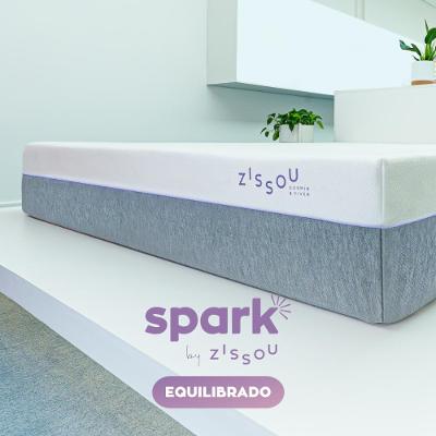 Colchão Spark by Zissou Equilibrado - Solteiro Especial (203 x 96 x 25)
