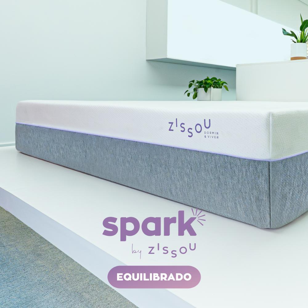 Colchão Spark by Zissou Equilibrado - Solteiro (188 x 88 x 25) - 1
