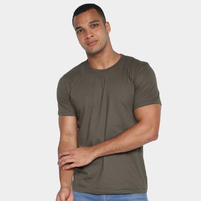 Camiseta Básica Hering Slim Manga Curta Masculina