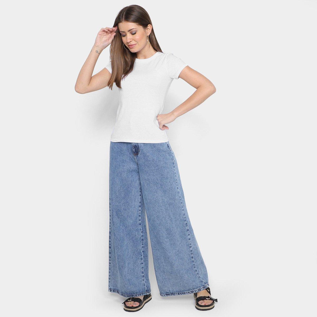 Kit Camiseta Hering Básica Feminina 5 Peças - 5