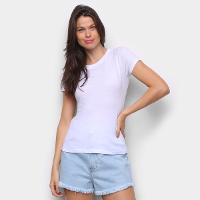 Kit Camiseta Básica Hering Manga Curta Feminina 2 Peças - 2