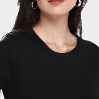 Kit Camiseta Hering Básica Feminina 3 Peças - 6