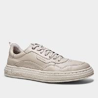 Tênis Couro Democrata Denim Jake Masculino - 2