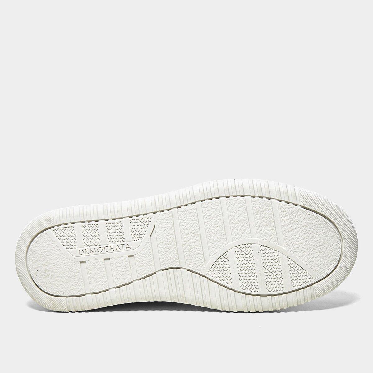 Tênis Couro Democrata Denim Block Masculino - 5